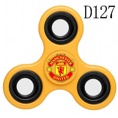 Manchester United 3 Way Fidget Spinner D127-Yellow